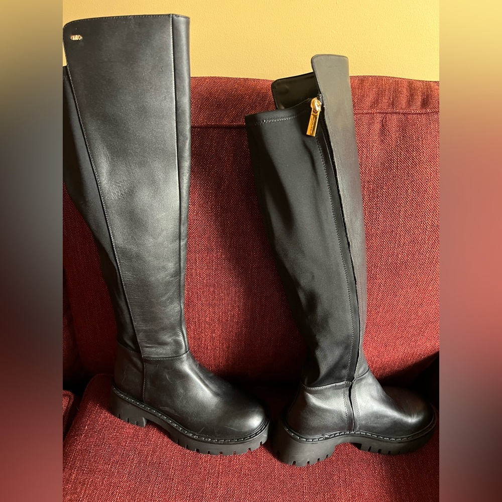 Michael Kors Black Over the Knee Boots